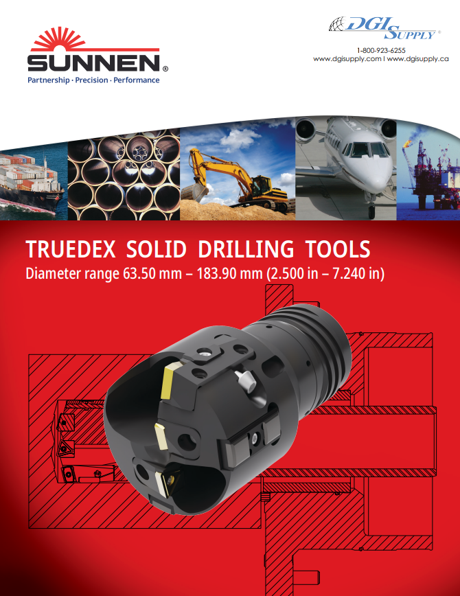 Truedex Solid Drilling Tools